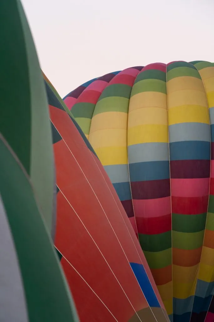 Hot Air Balloons Over Teotihuacán
